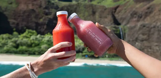 Organic Cold Pressed Juices on Kauai