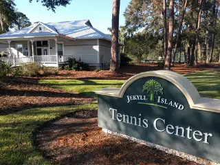 Jekyll Island's Clay Tennis Courts