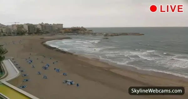 Live Cam Benidorm - Playa de Poniente - Puerto