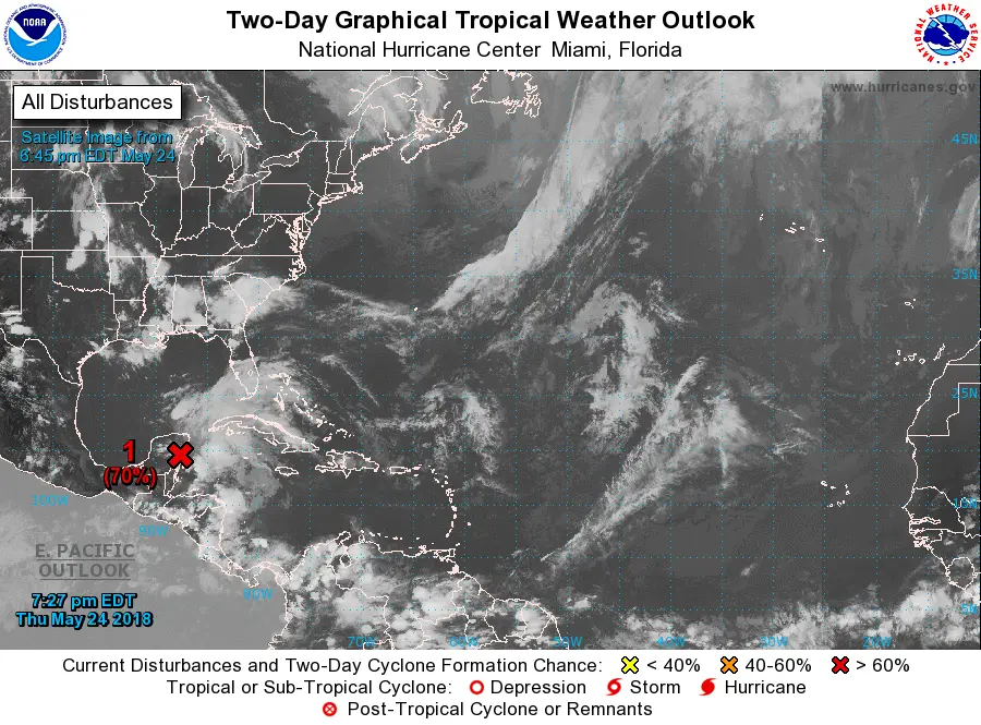 Atlantic 2-Day Graphical Tropical Weather Outlook