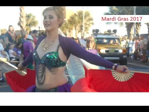 Mardi Gras 2017 Parade | Pier Park Panama City Beach, Florida - YouTube