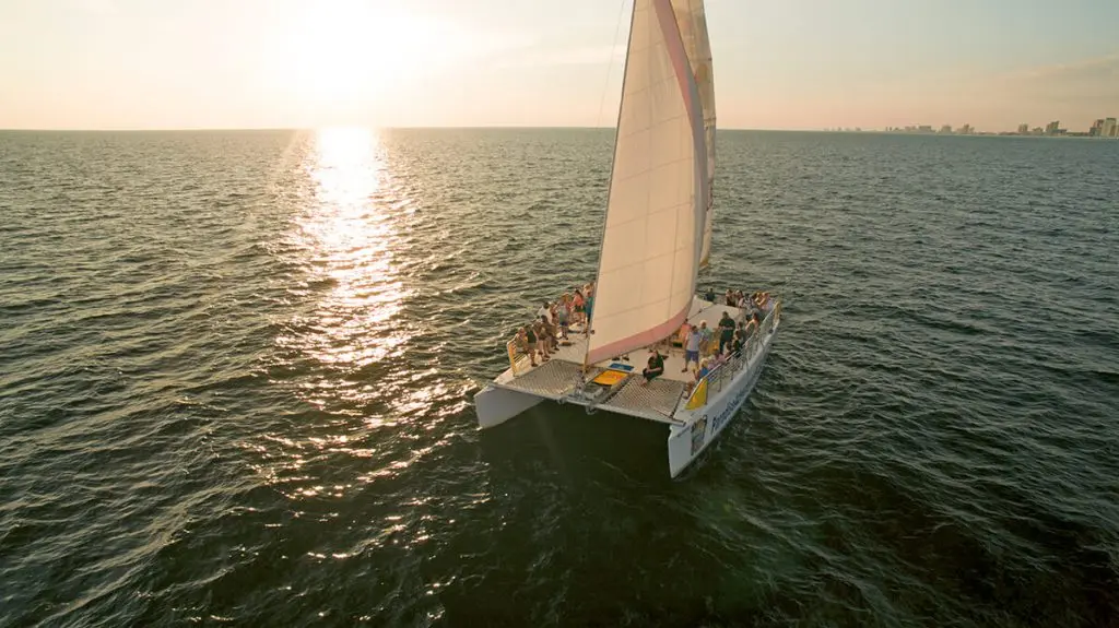 Panama City Beach (PCB) Boat Tours | Sunset Sail, Shell Island Snorkeling, Spring Break Trips, Catamaran Cruises & Dolphin Tours Panama City, Florida (FL) - Paradise Adventures