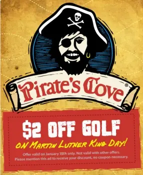 Pirate's Island - Pirate's Cove - Adventure Golf