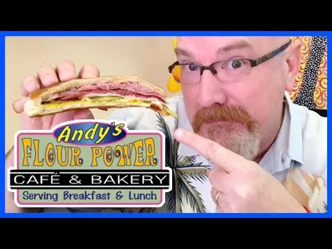 The Cuban Sandwich - Andy&#39;s Flour Power Cafe &amp; Bakery - Florida - YouTube