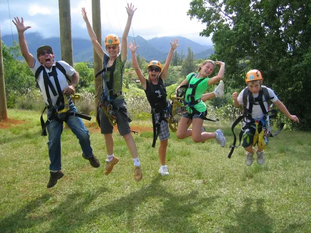 Kauai Zipline Adventure on the Pristine Private Lands of Princeville Ranch!