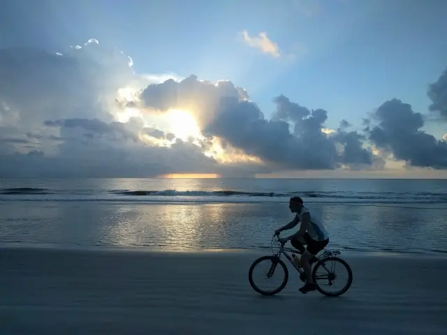 Sunrise on Jekyll's Beaches