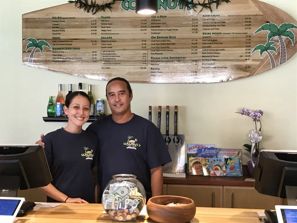 Where To Eat In Kauai - Coconut's Fish Cafe - Kapaa