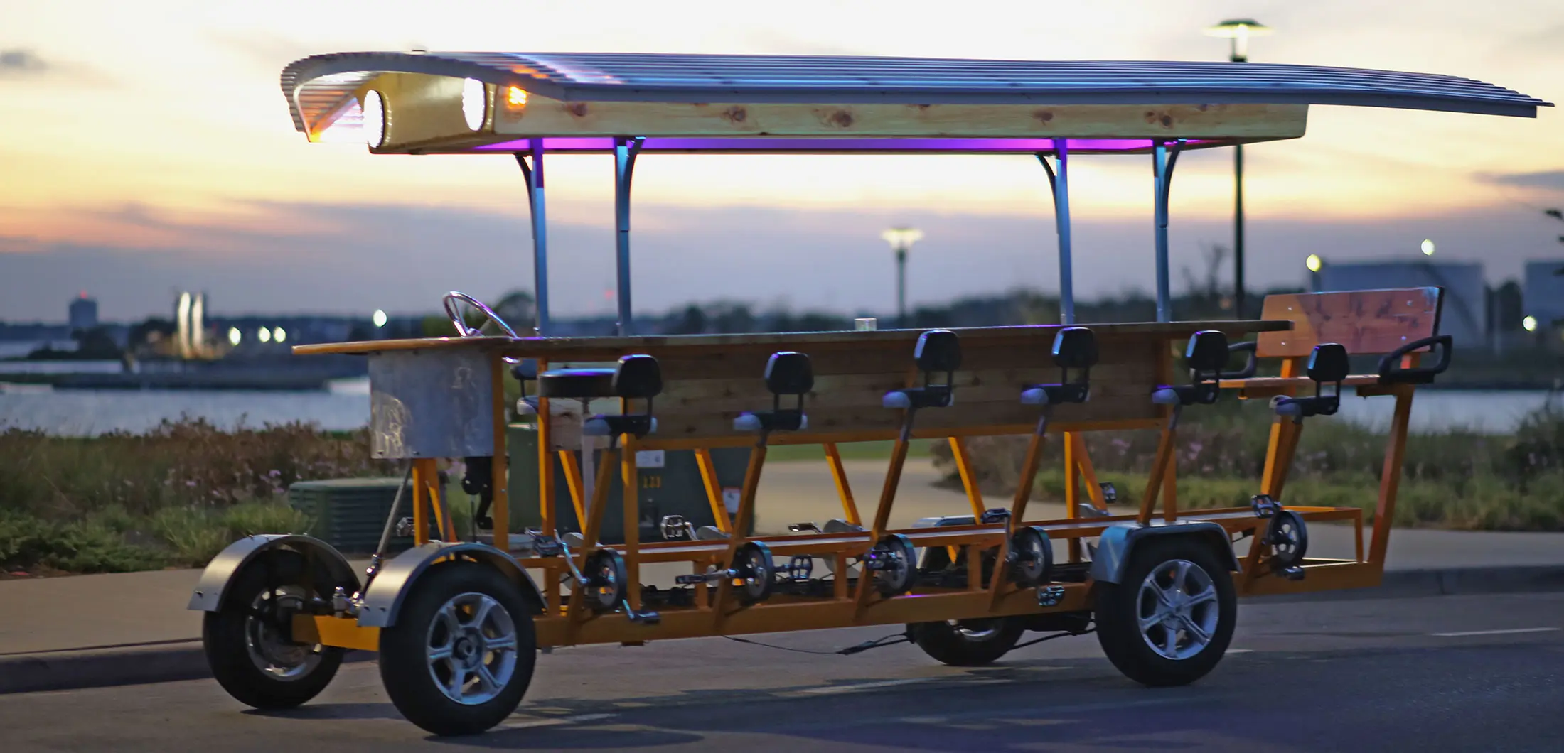 A Different Way to Tour ~ The Pedal Trolley