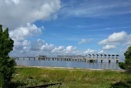 Fishing Pier on Jekyll's Northern End - Fish, Nature and Sunsets