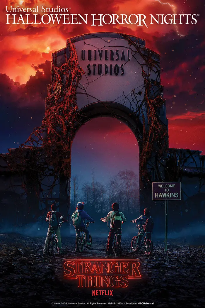 Stranger Things Coming To Halloween Horror Nights 2018 - Sunshine Villa Florida