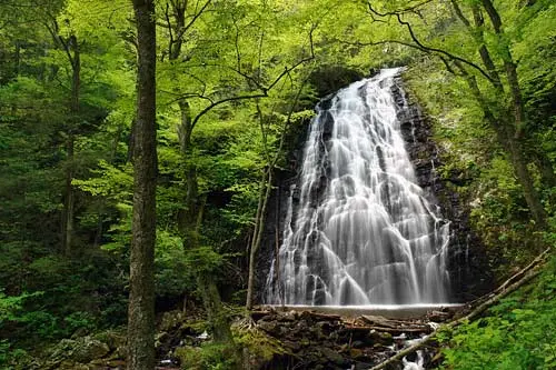 Crabtree Falls - Blue Ridge Parkway North Carolina - Crabtree Meadows