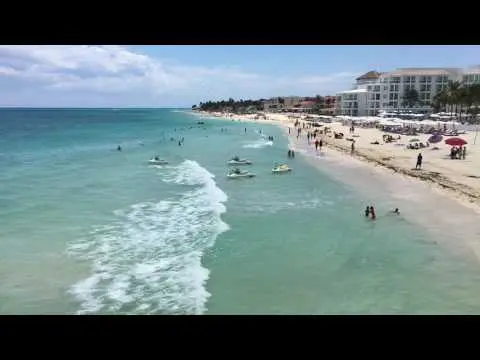 Our Playacar Beach Time Lapse Video - YouTube