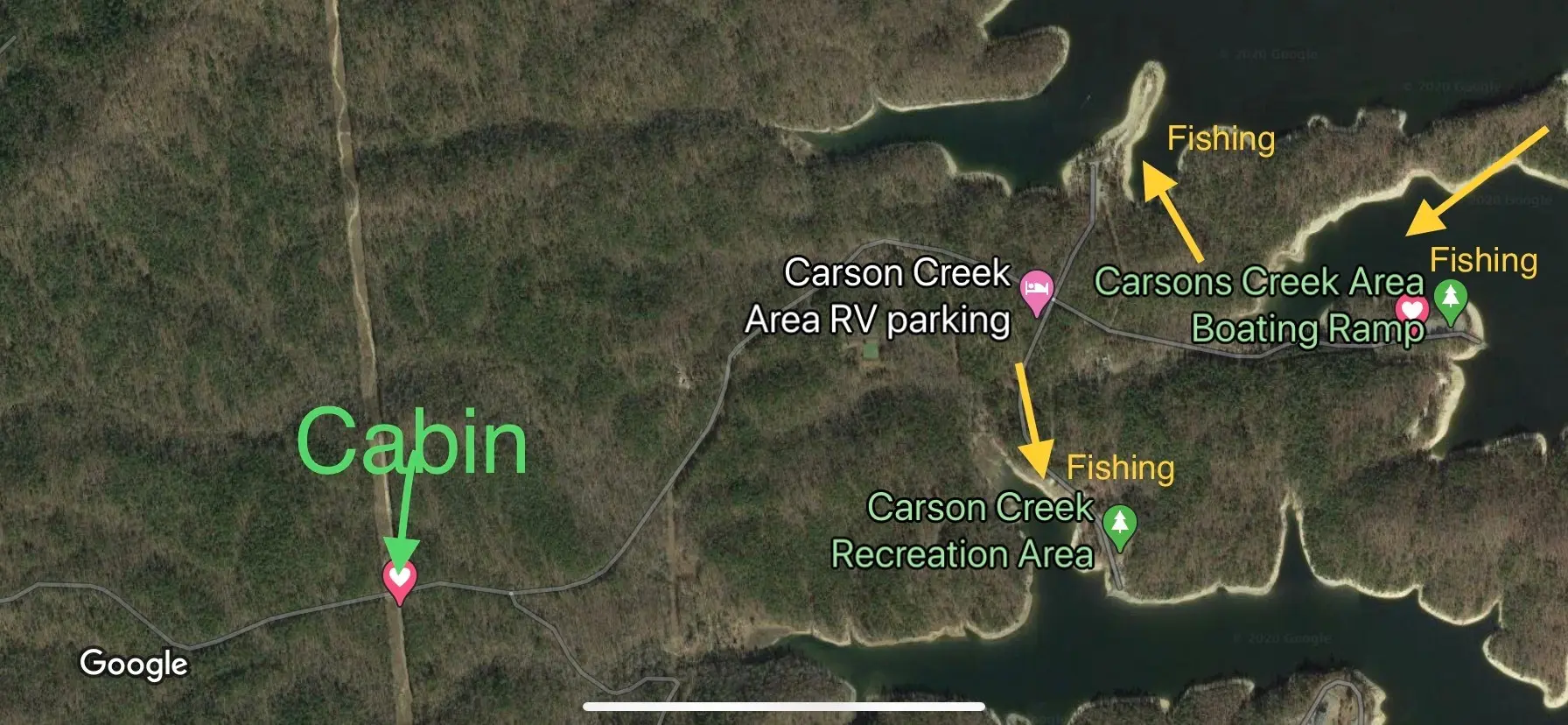 Cabin Map