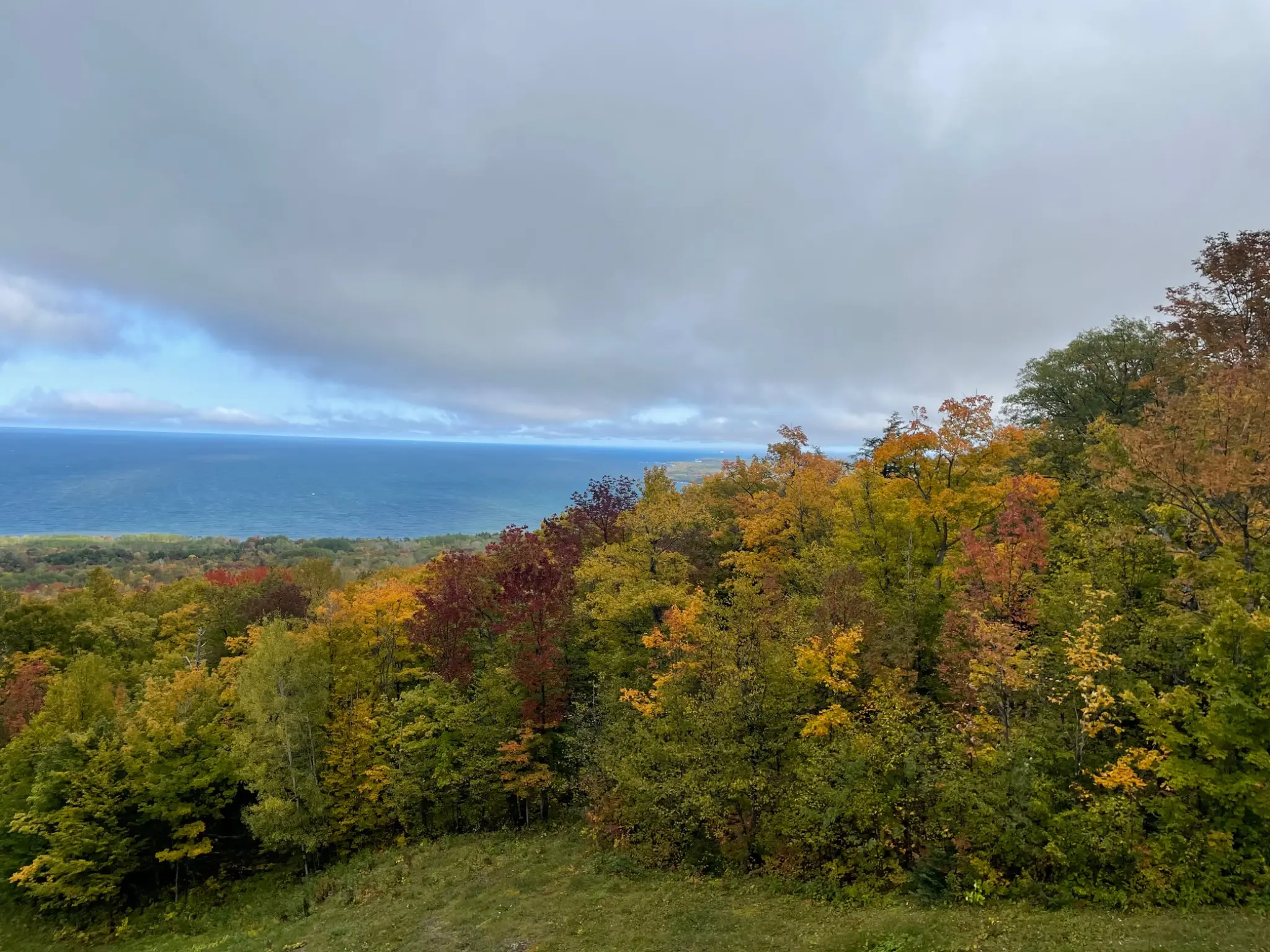 Porcupine Mountains State Park Fall Color Chair Lift Ride