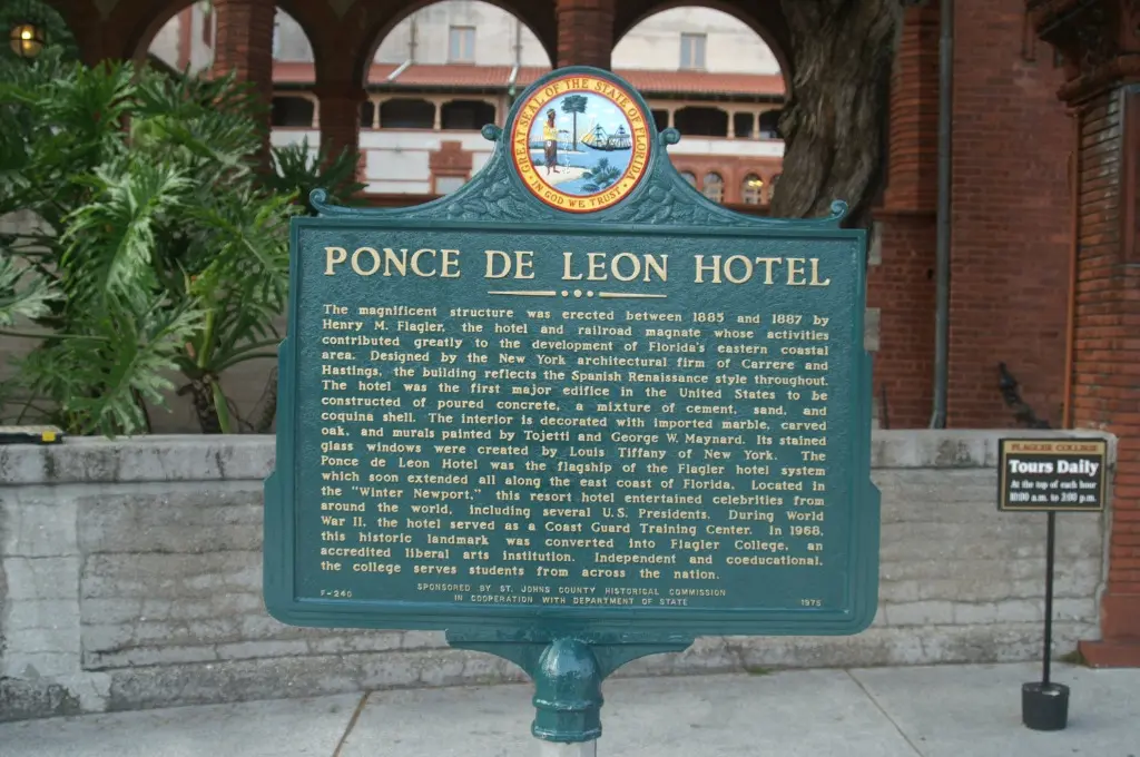 The Ponce De Leon Hotel (now Flagler College)