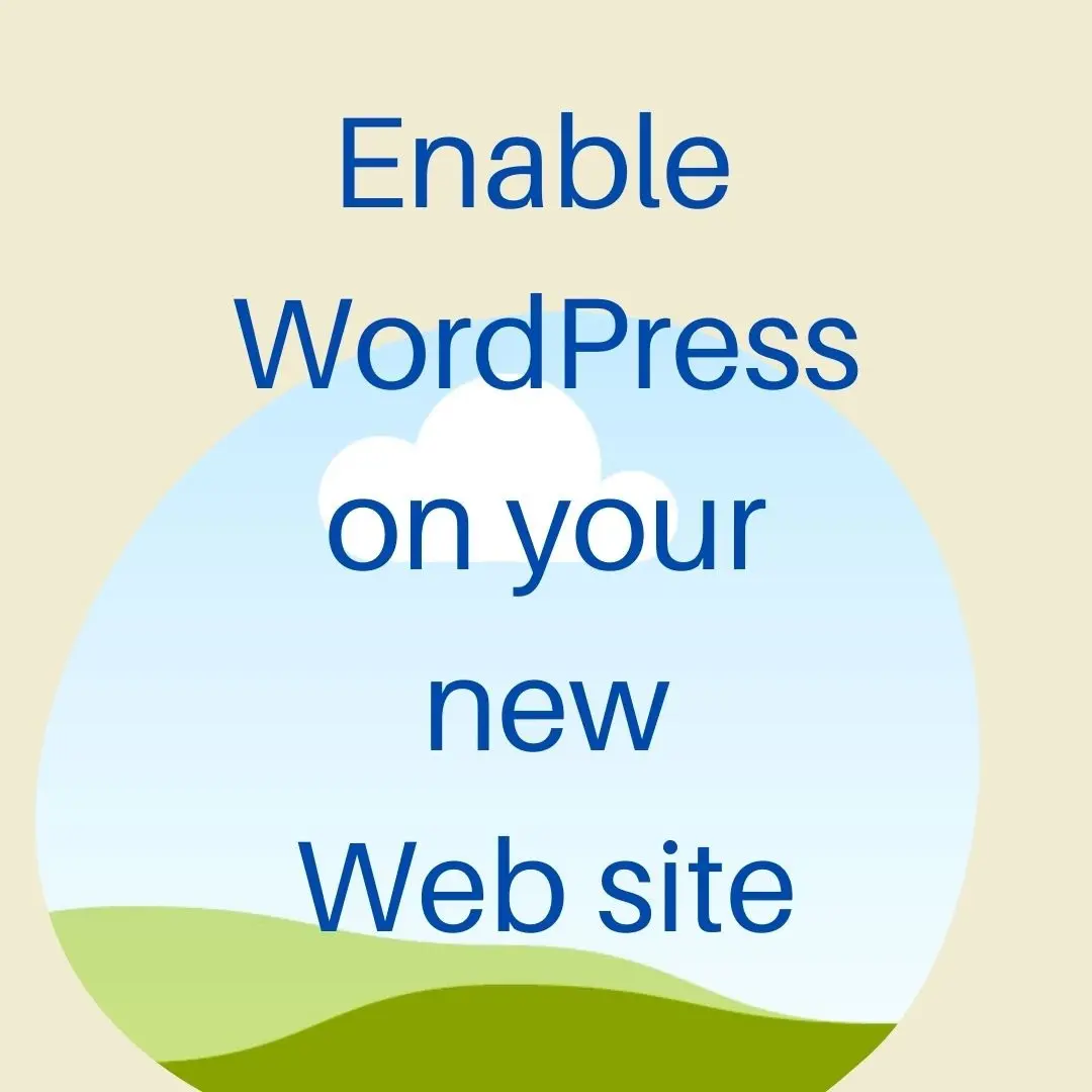 3. Enable Use of WordPress.org from your Hosting Platform