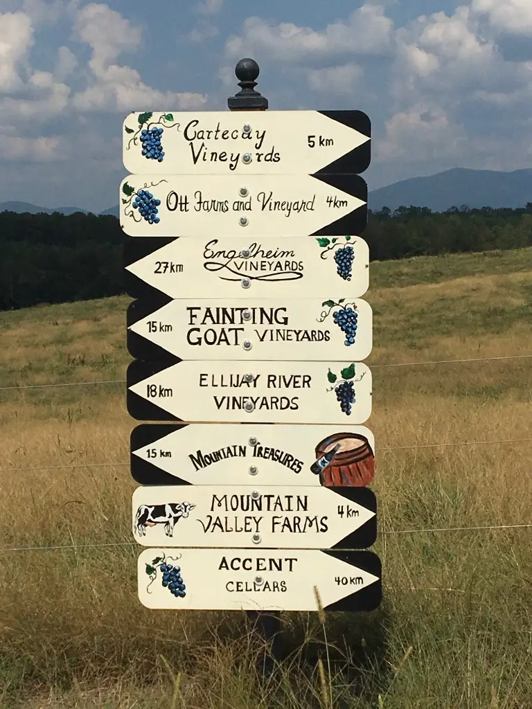 North Georgia Wineries and Vineyards