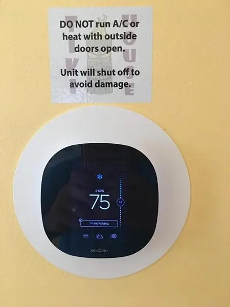 Using the Ecobee Thermostat