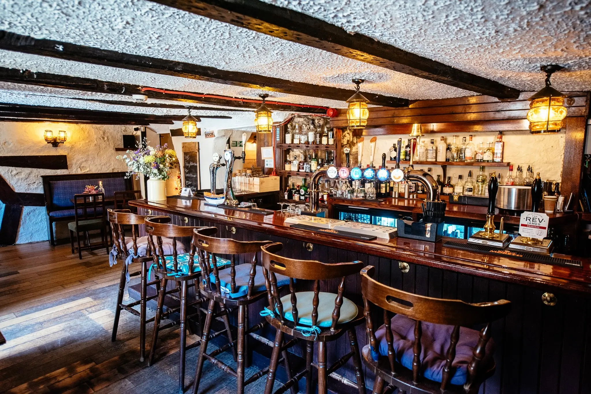 This 18th century pub, situated on the Dreel Burn, is a beautiful find with an incredible beer garden.