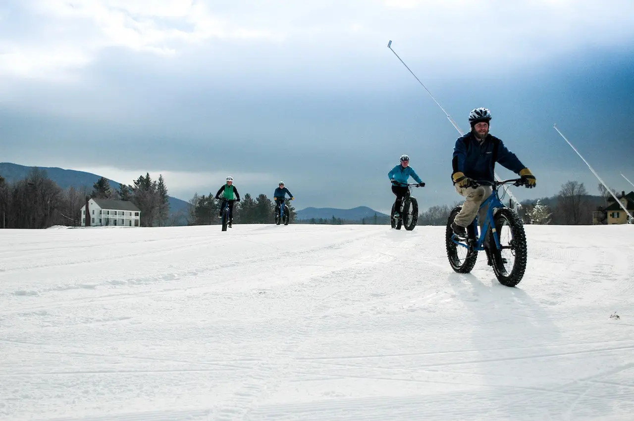 Fat Tire Winter Biking